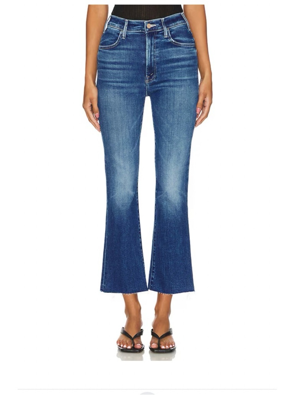 MOTHER The Hustler Ankle Fray Jeans